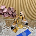 Aquazzura Shoes High Heel Pumps Genuine Leather Patent Spring/Summer Collection Fashion