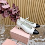 Sellers Online
 MiuMiu Sandals Single Layer Shoes Cowhide Genuine Leather Sheepskin Fashion