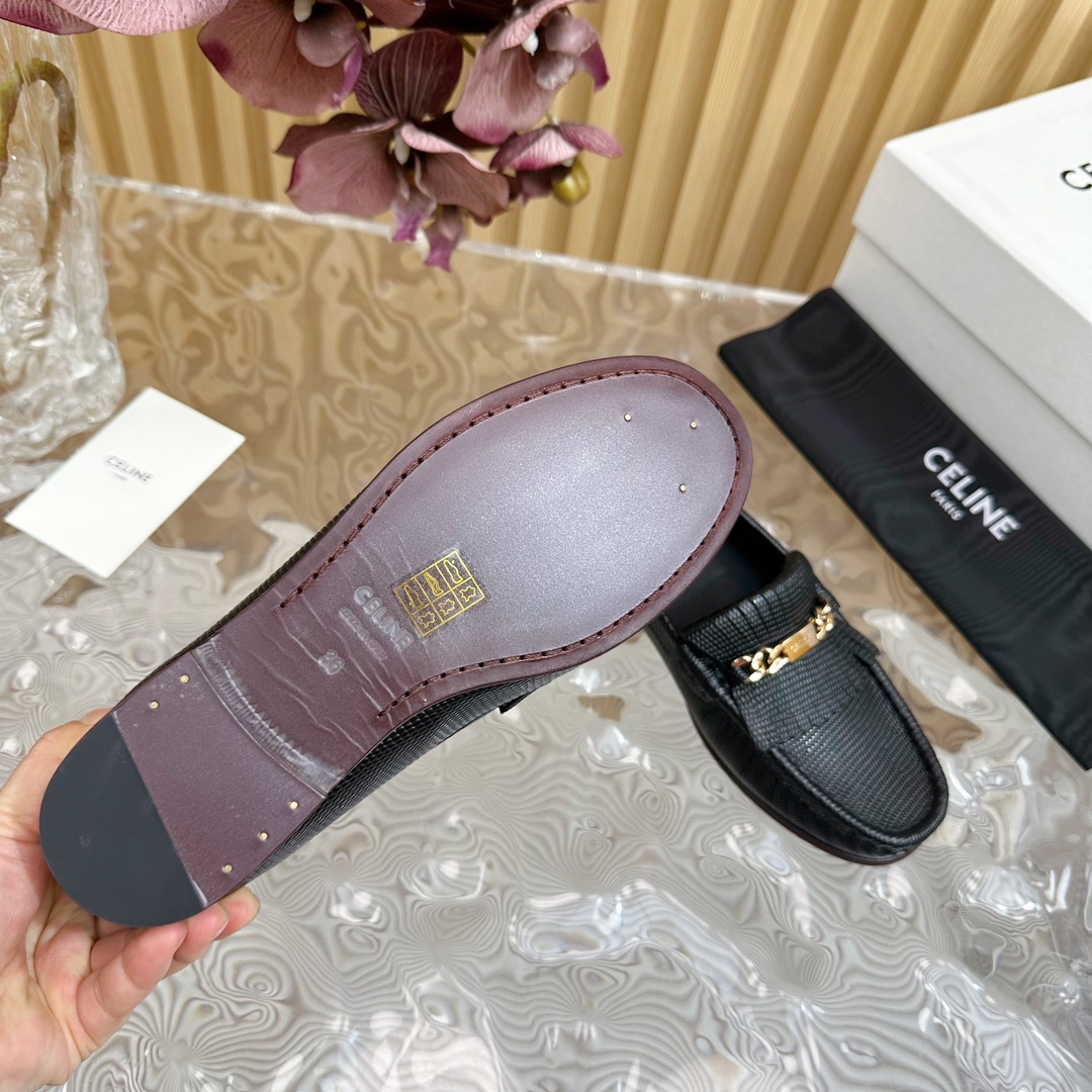 2024新款 💙Celine/赛琳经典四季复古乐福鞋 9