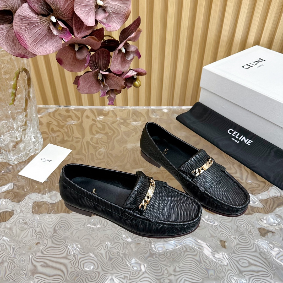 2024新款 💙Celine/赛琳经典四季复古乐福鞋 7
