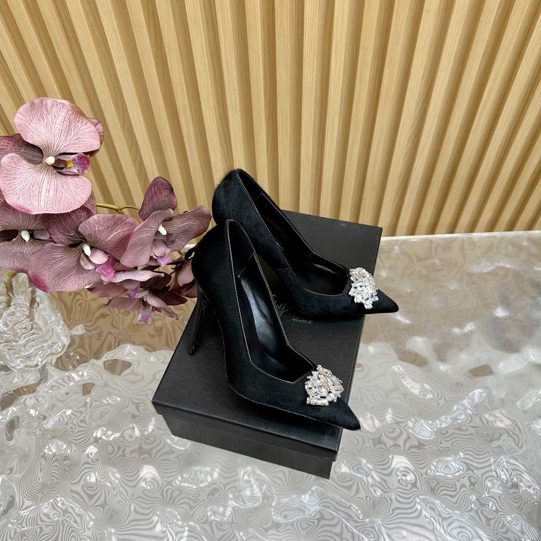 Giuseppe Zanotti Women’s High Heels Collection Overview: Luxury Italian Design, Horse Hair Shoes. - 图片 2