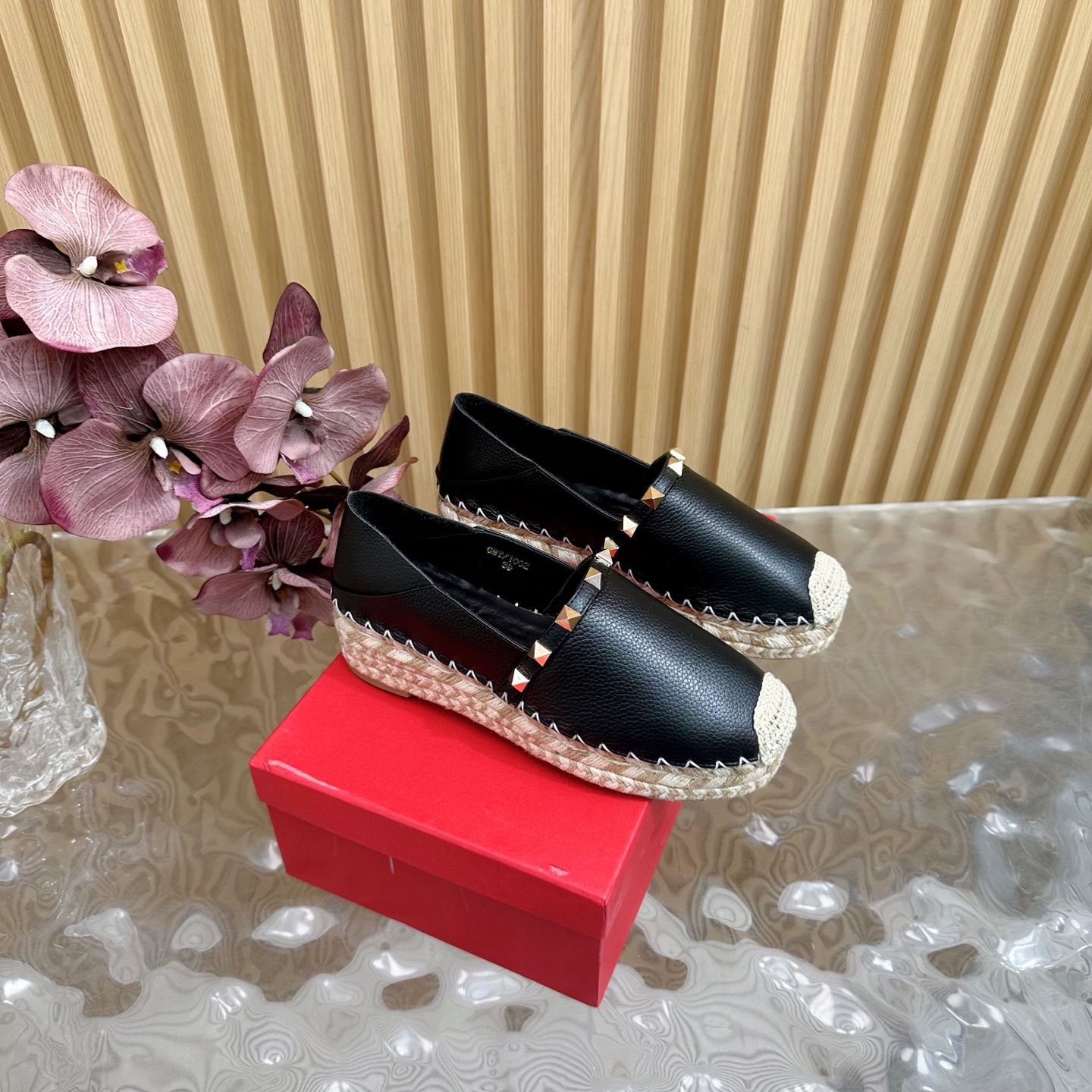 Valentino Garavani Espadrille Flats with Studs - Women's Designer Shoes 3 i1742415061436 4681 0 0