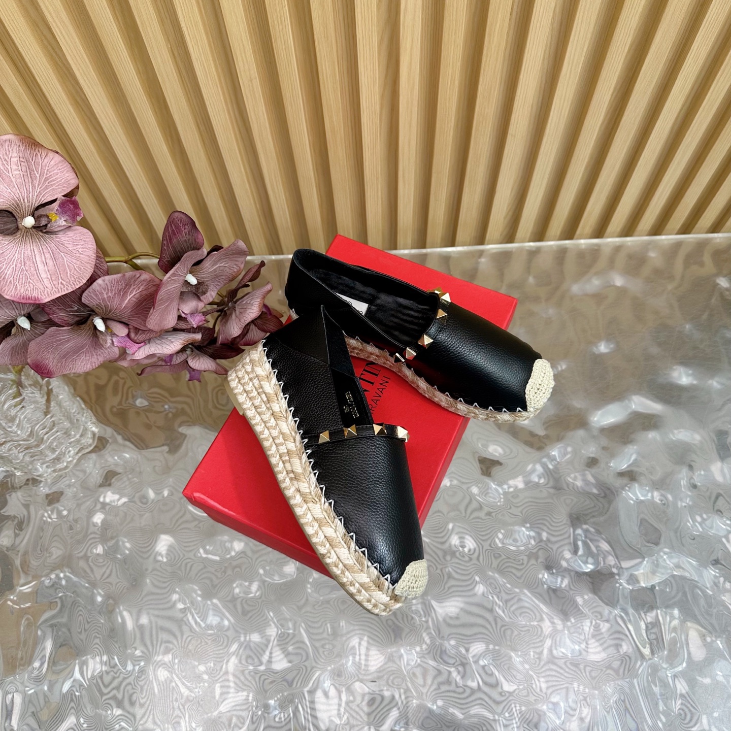 Valentino Garavani Espadrille Flats with Studs - Women's Designer Shoes 4 i1742415066580 8931 0 1