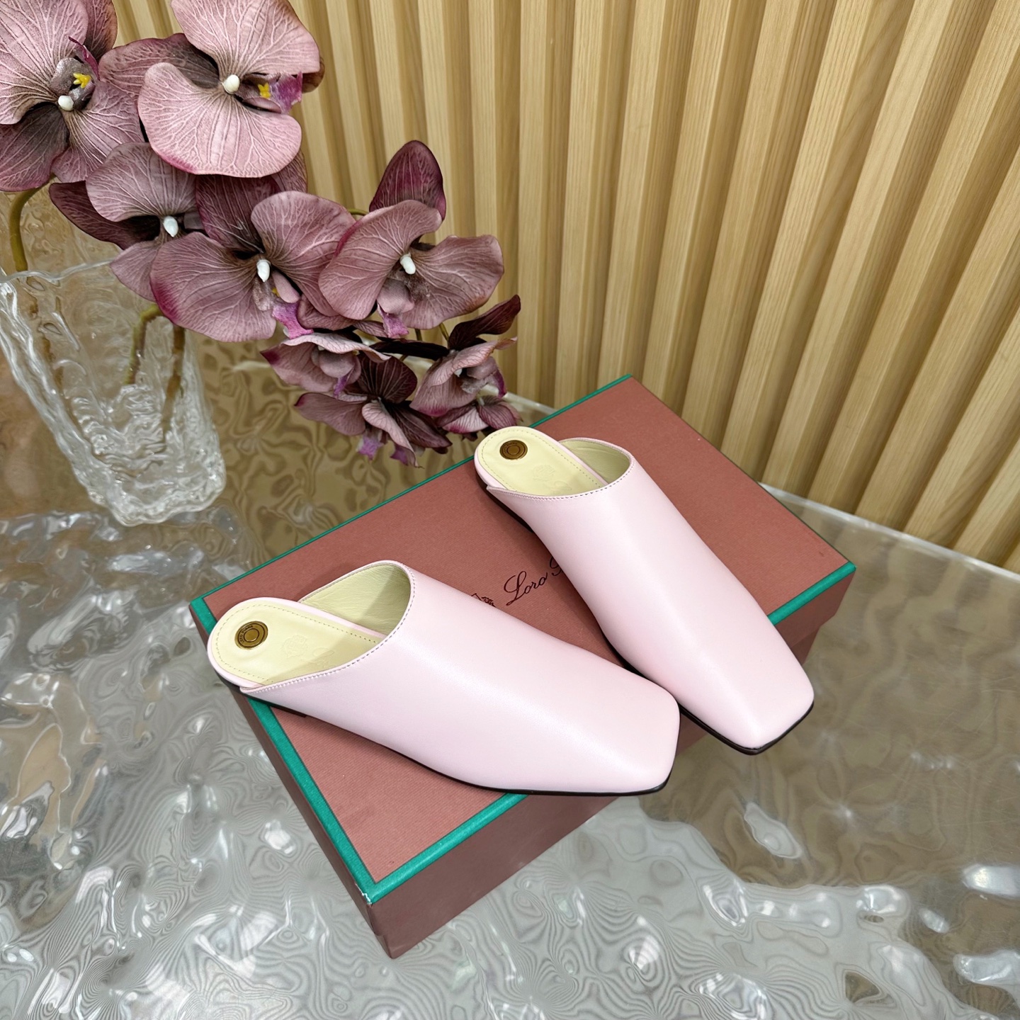 Loro Piana Women's Classic Witch Flat Mules: Retro Minimalist Style