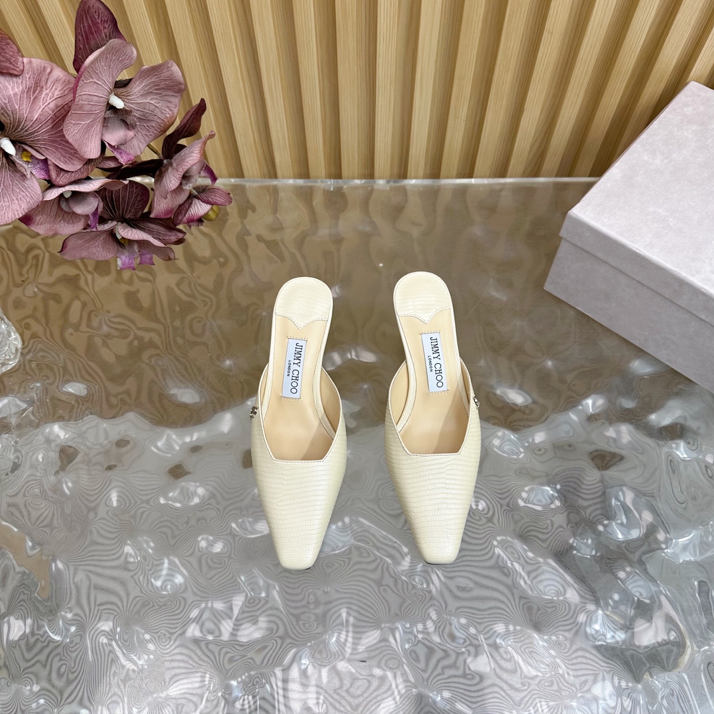 Jimmy Choo Haute Couture Classic Luxury Leather Shoe Loafer Shoes 4