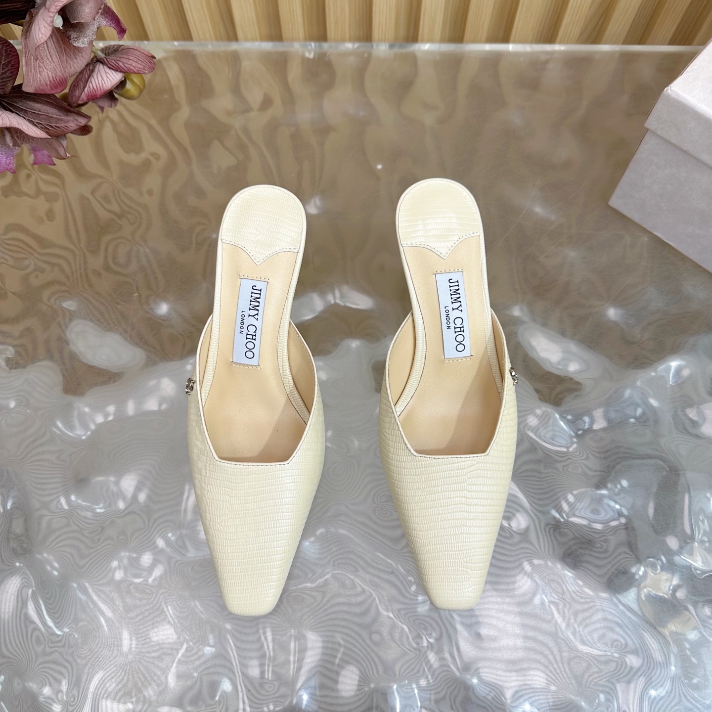 Jimmy Choo Haute Couture Classic Luxury Leather Shoe Loafer Shoes 5