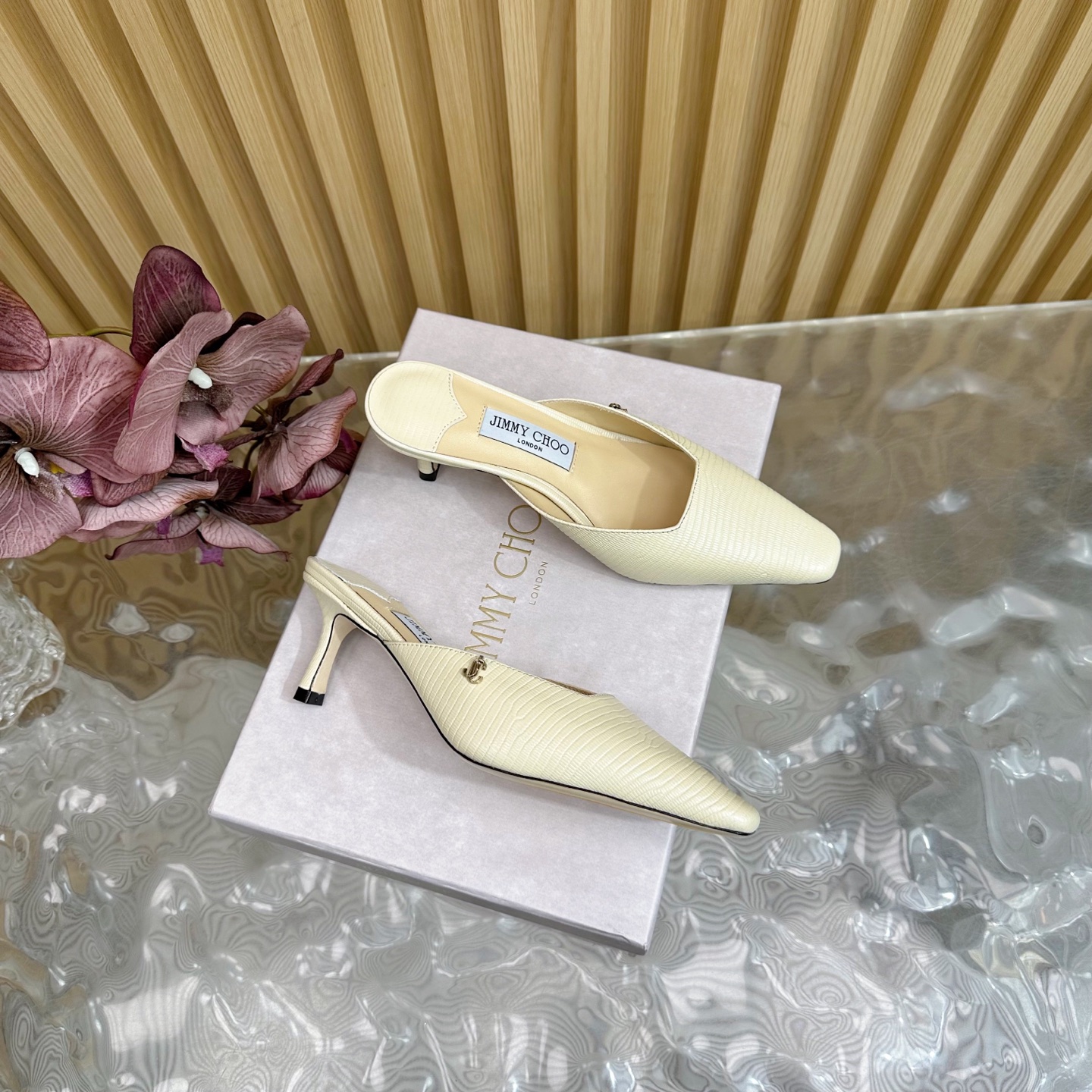 Jimmy Choo Haute Couture Classic Luxury Leather Shoe Loafer Shoes 2