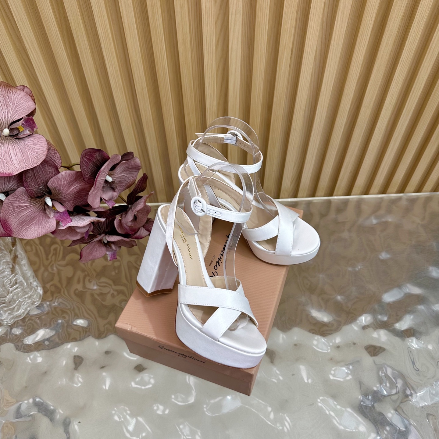 Gianvito Rossi High-Heavy Sandals: Immortal Legend of Fashion in 2025. - 图片 2