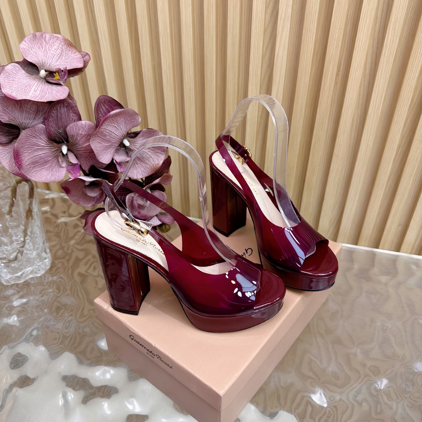 Gianvito Rossi High-Heavy Sandals: Classic Table 2025, Premium Quality. - 图片 3