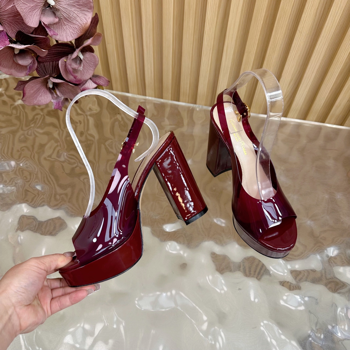 Gianvito Rossi High-Heavy Sandals: Classic Table 2025, Premium Quality. - 图片 8