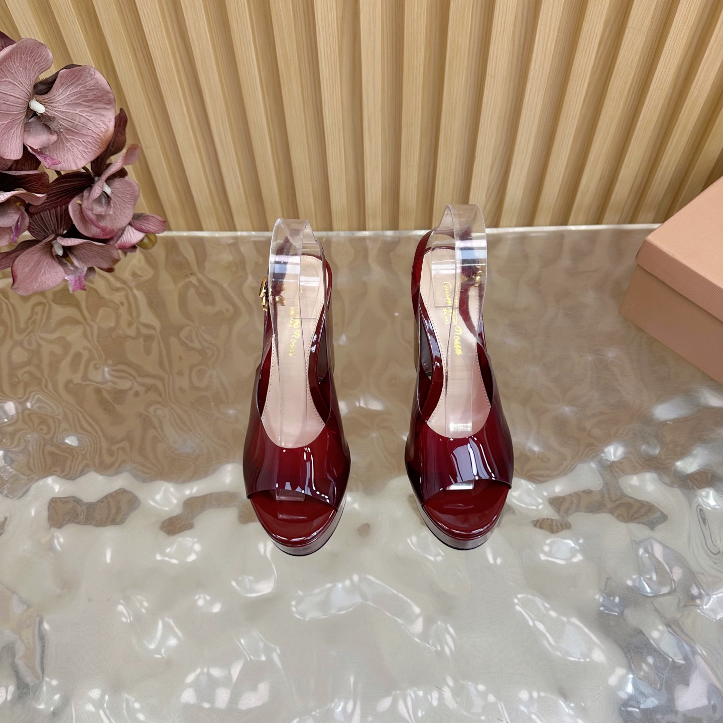 Gianvito Rossi High-Heavy Sandals: Classic Table 2025, Premium Quality. - 图片 5
