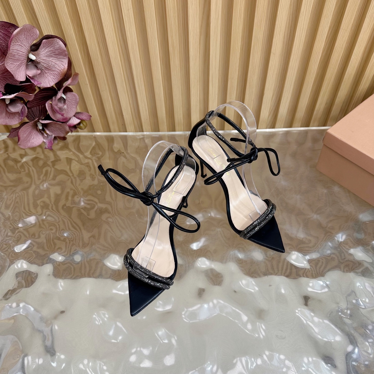 Gianvito Rossi High-Heel Sandals: Immortal Legend of Fashion, 2025 Classic (Summary: Elegant design with premium materials, custom options available) - 图片 7
