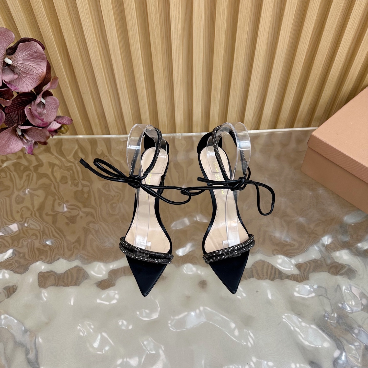 Gianvito Rossi High-Heel Sandals: Immortal Legend of Fashion, 2025 Classic (Summary: Elegant design with premium materials, custom options available) - 图片 4