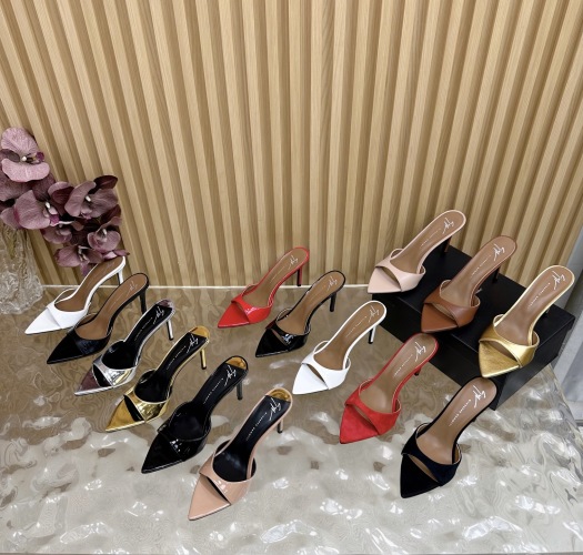Giuseppe Zanotti Women's Stiletto Heels Pointed Toe Party Wedding Shoes 1 Giuseppe Zanotti Women's Stiletto Heels Pointed Toe Party Wedding Shoes