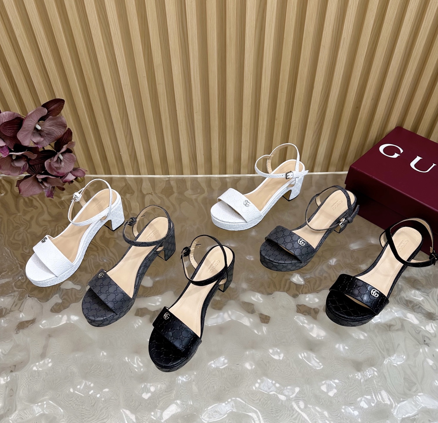 Elegant Heel Sandals for Women, Comfortable Block Heel Shoes