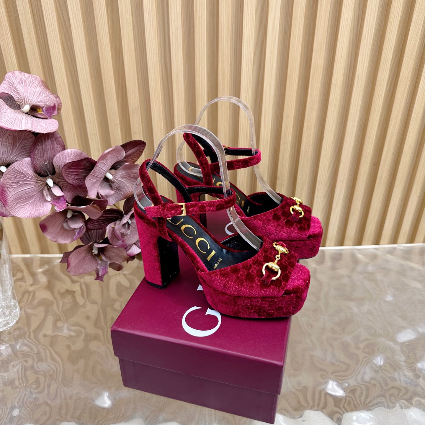 Gucci Klassieke Paardenbit Plateau Sandalen - Stijlvol en Comfortabel