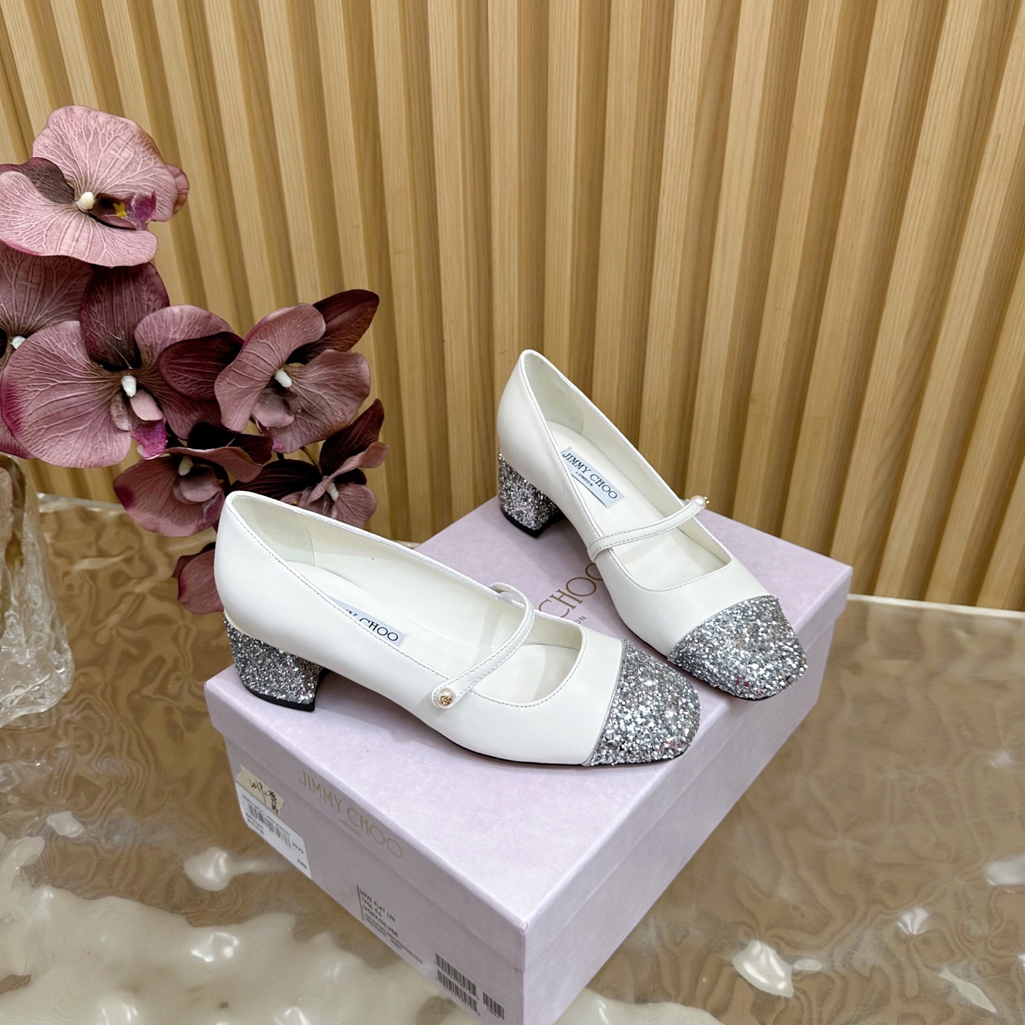 吉米周 Jimmy Choo 经典高奢皮鞋鞋履高跟鞋 #78ED3141 3