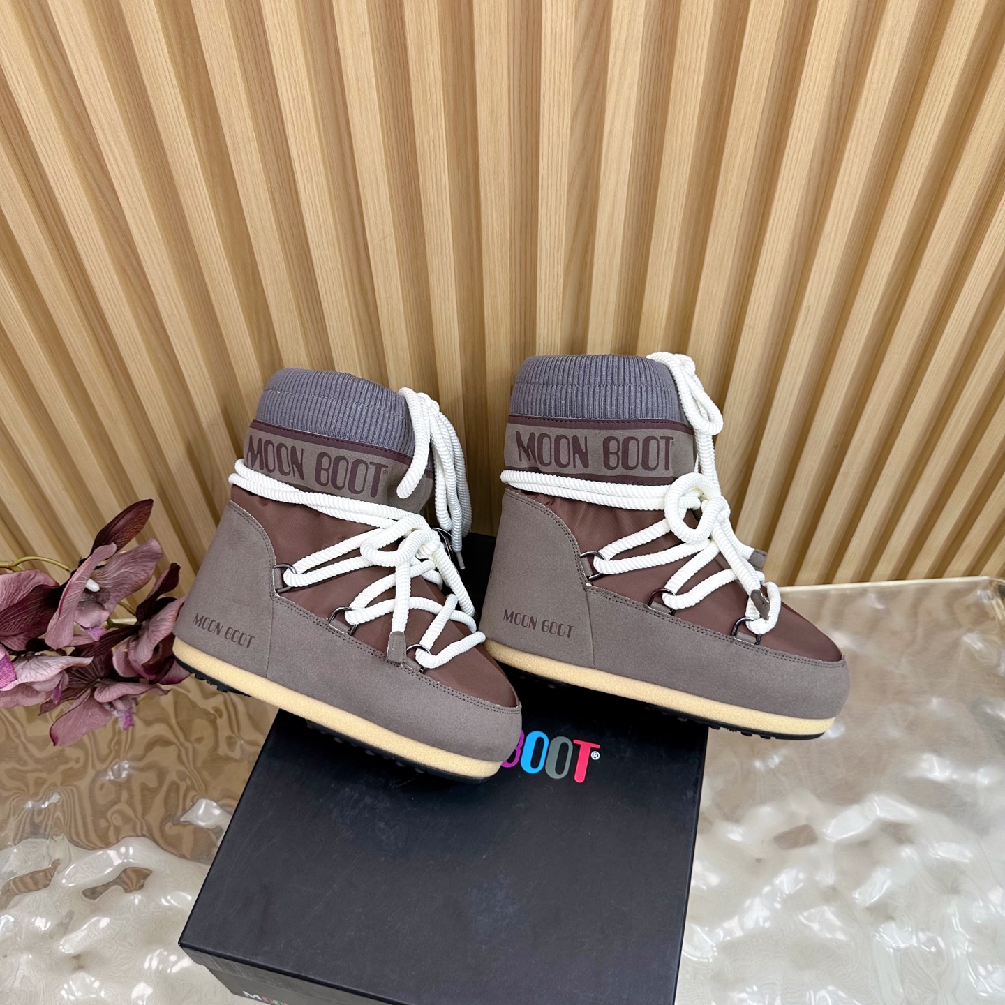 G178Moon Boot/ 最新vs秋冬最新款雪地靴系丑萌毛毛雪地靴  忘了UGG吧，时髦人都在穿Moon Boot雪