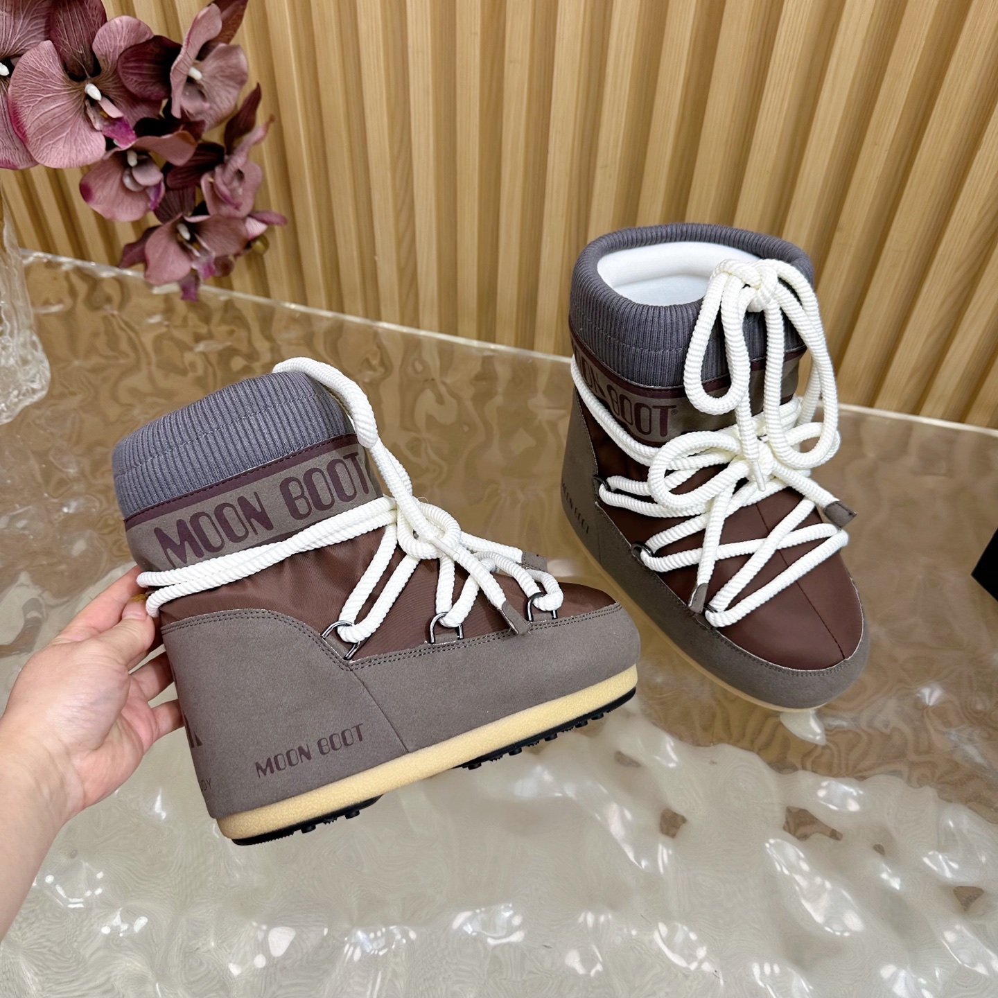 G178Moon Boot/ 最新vs秋冬最新款雪地靴系丑萌毛毛雪地靴  忘了UGG吧，时髦人都在穿Moon Boot雪