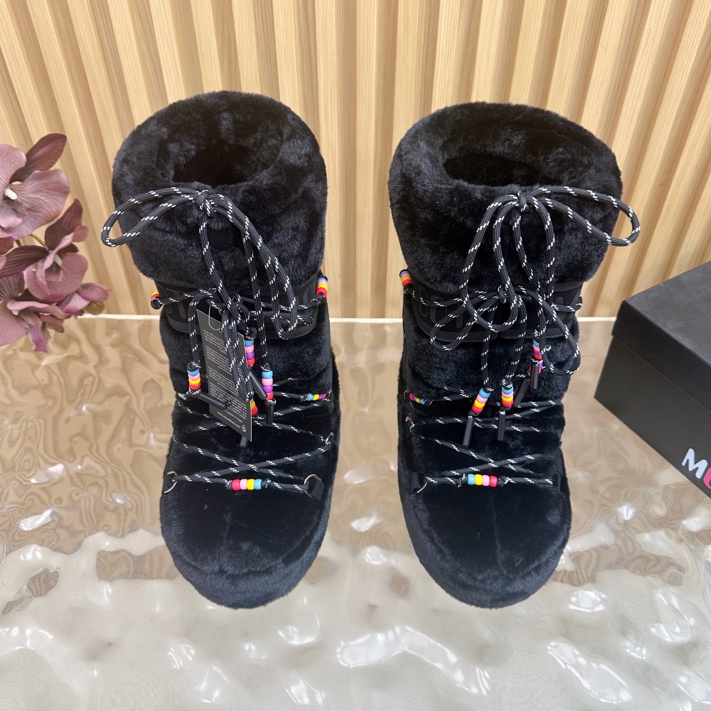 全毛G178Moon Boot/ 最新vs秋冬最新款雪地靴系丑萌毛毛雪地靴  忘了UGG吧，时髦人都在穿Moon Boo