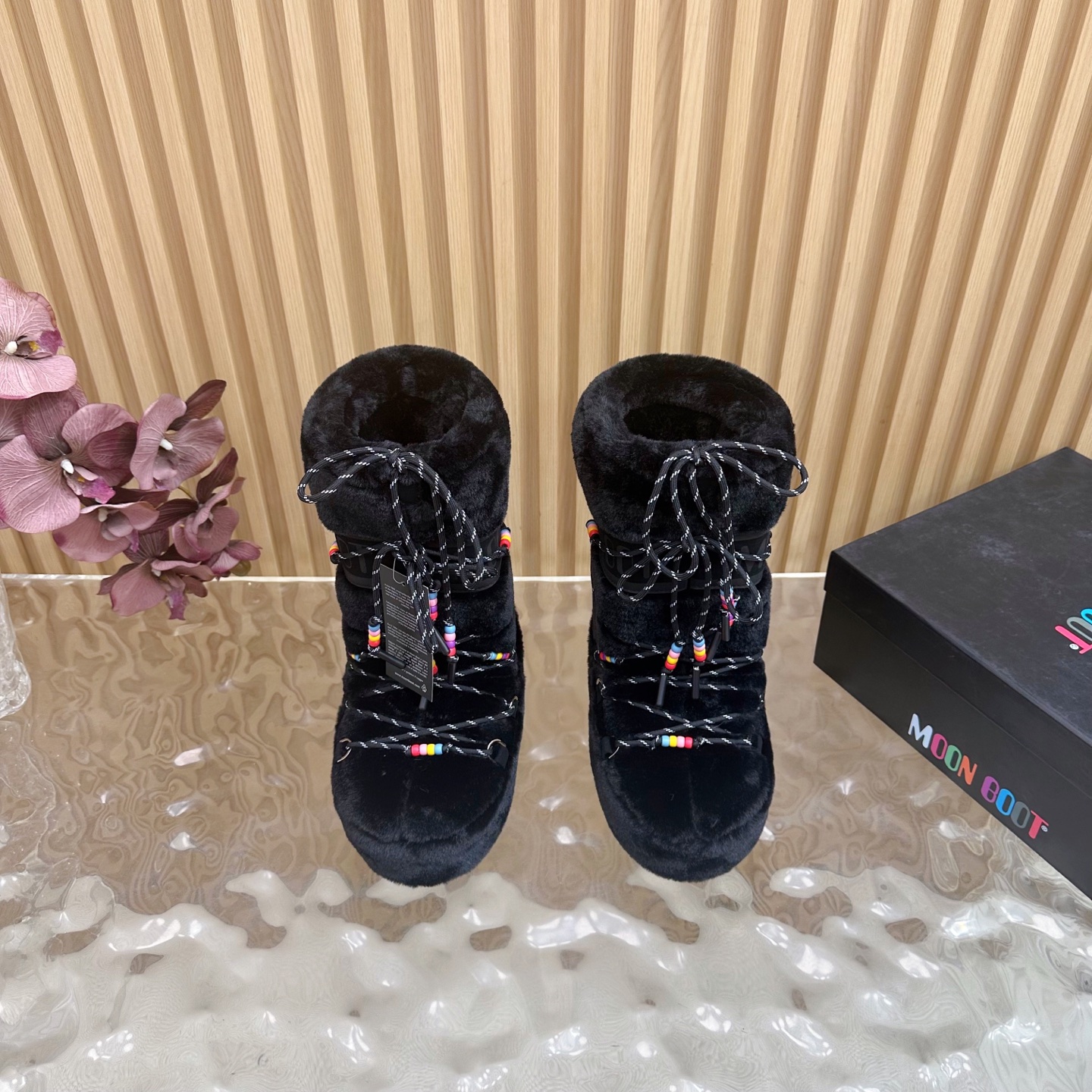 全毛G178Moon Boot/ 最新vs秋冬最新款雪地靴系丑萌毛毛雪地靴  忘了UGG吧，时髦人都在穿Moon Boo
