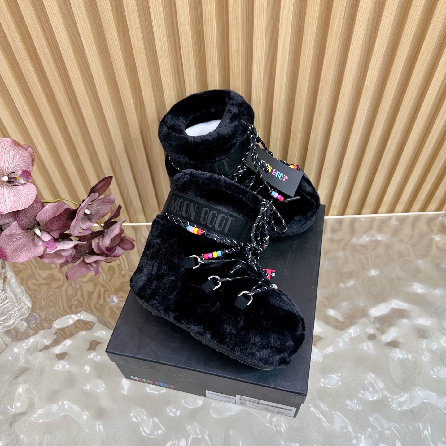 全毛G178Moon Boot/ 最新vs秋冬最新款雪地靴系丑萌毛毛雪地靴  忘了UGG吧，时髦人都在穿Moon Boo