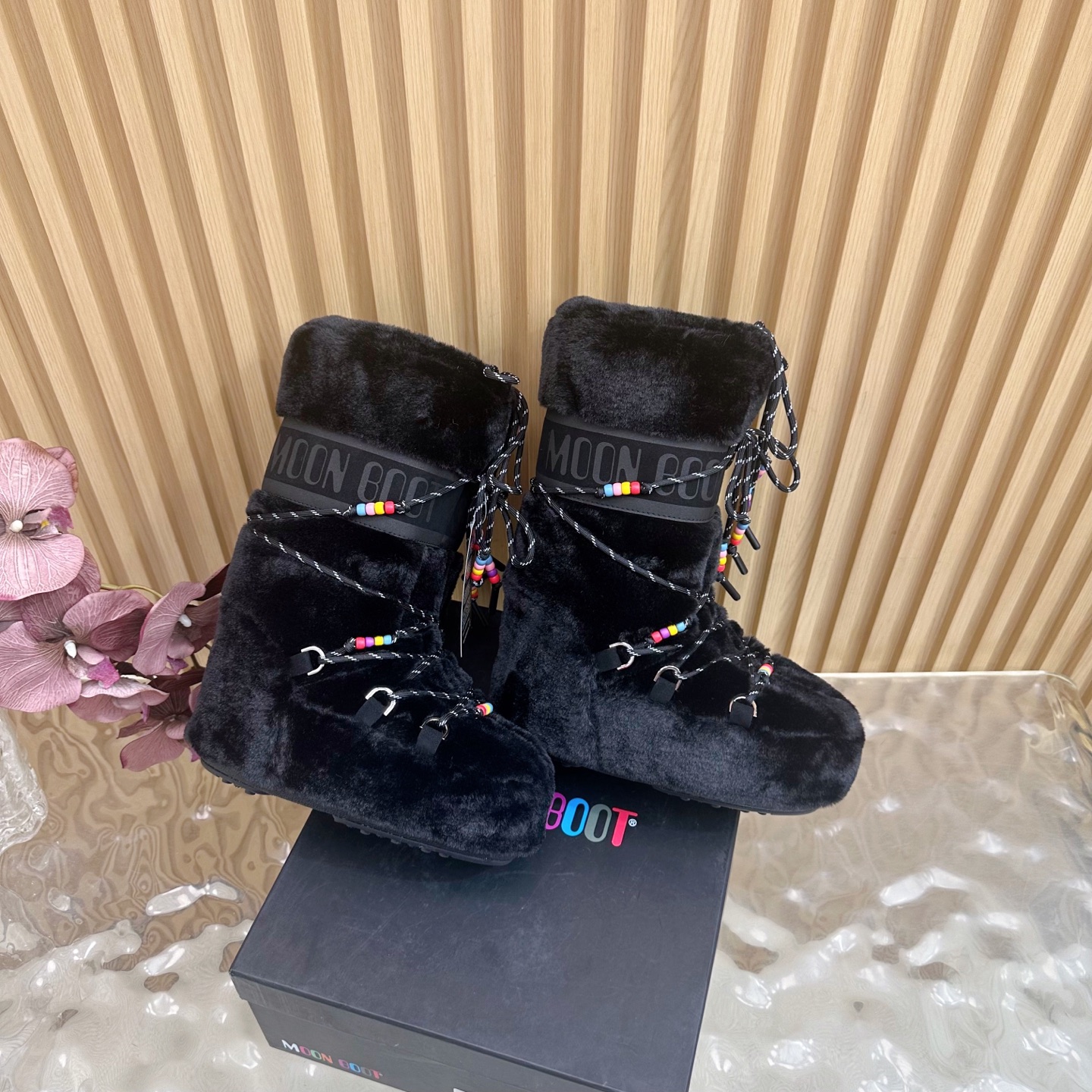 全毛G178Moon Boot/ 最新vs秋冬最新款雪地靴系丑萌毛毛雪地靴  忘了UGG吧，时髦人都在穿Moon Boo