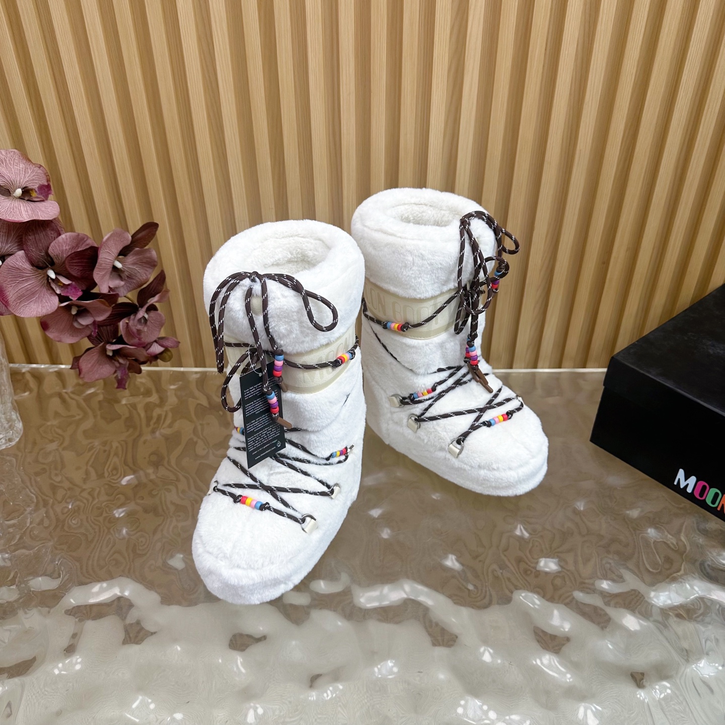全毛G178Moon Boot/ 最新vs秋冬最新款雪地靴系丑萌毛毛雪地靴  忘了UGG吧，时髦人都在穿Moon Boo