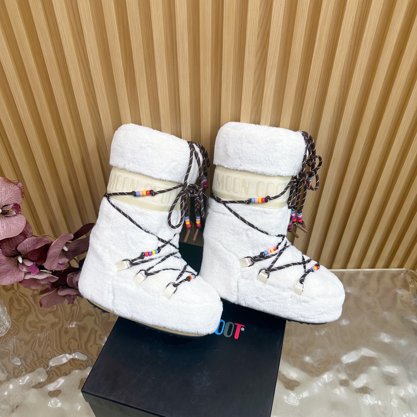 全毛G178Moon Boot/ 最新vs秋冬最新款雪地靴系丑萌毛毛雪地靴  忘了UGG吧，时髦人都在穿Moon Boo