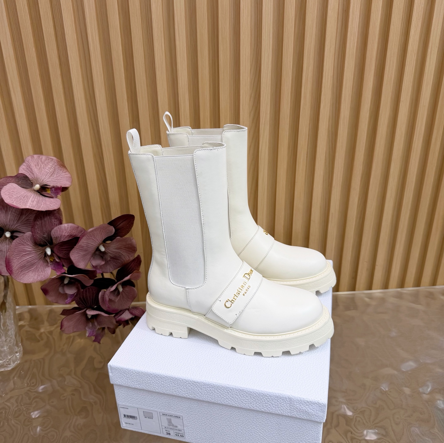 White Ankle Boots