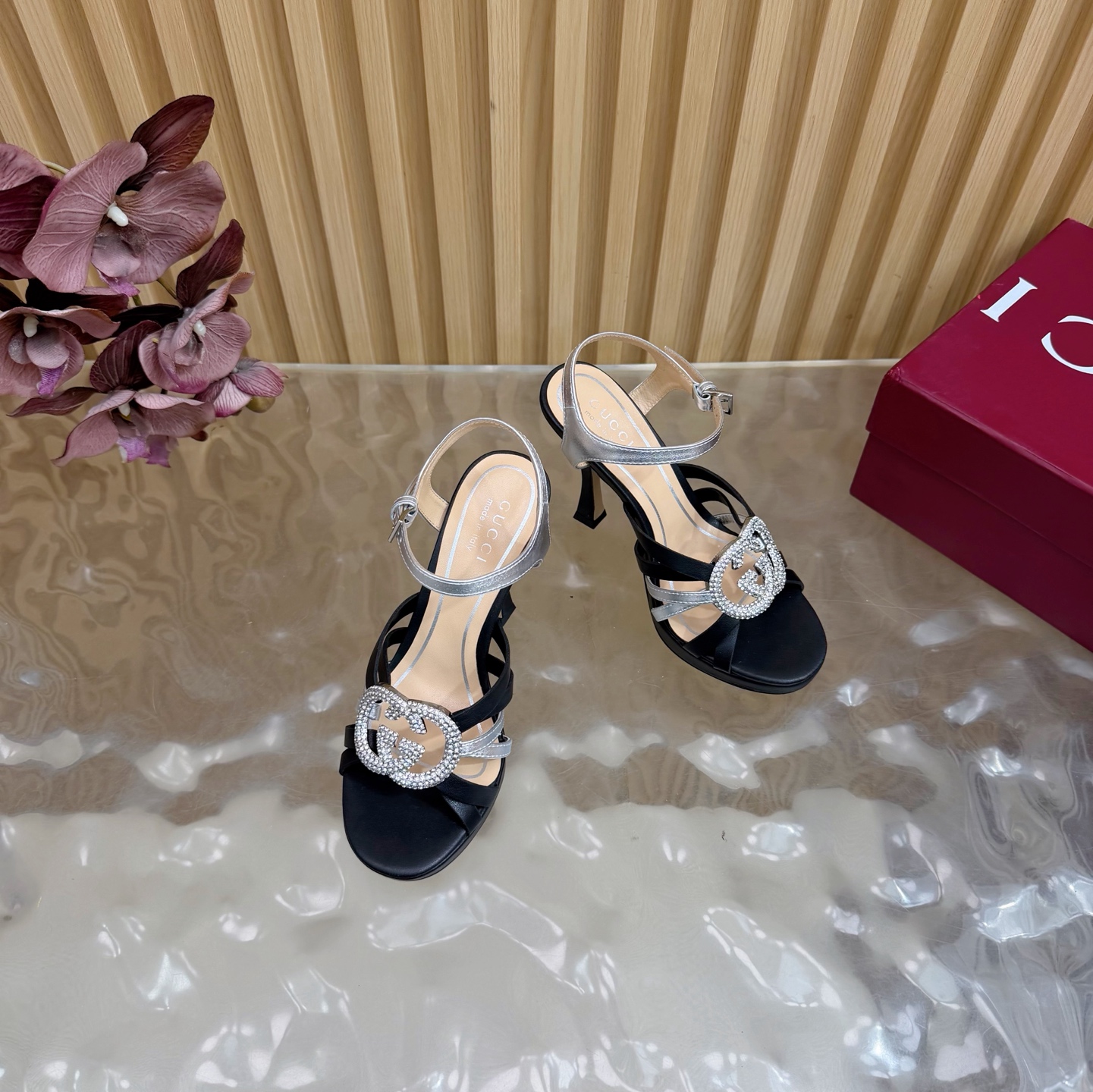 古驰 Gucci 经典高奢皮鞋鞋履高跟鞋 #02438253 6