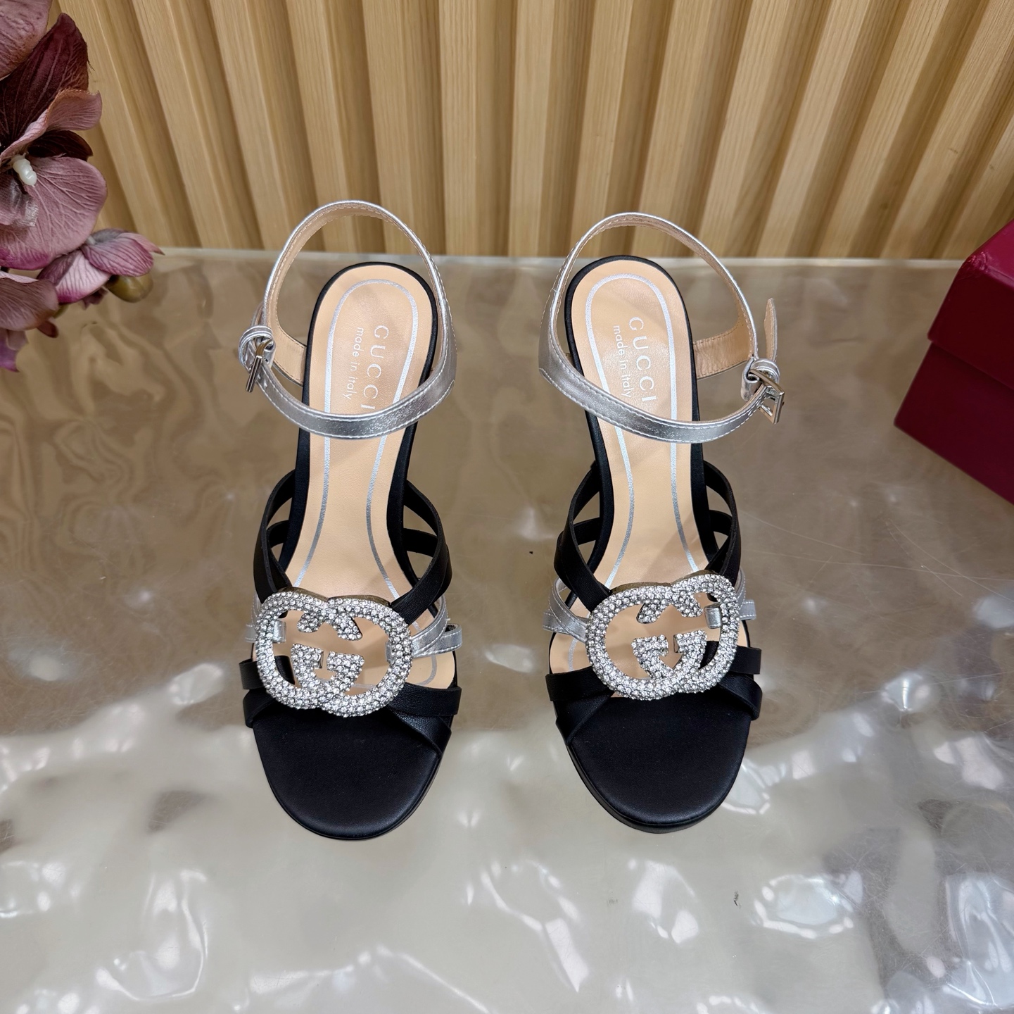 古驰 Gucci 经典高奢皮鞋鞋履高跟鞋 #02438253 5