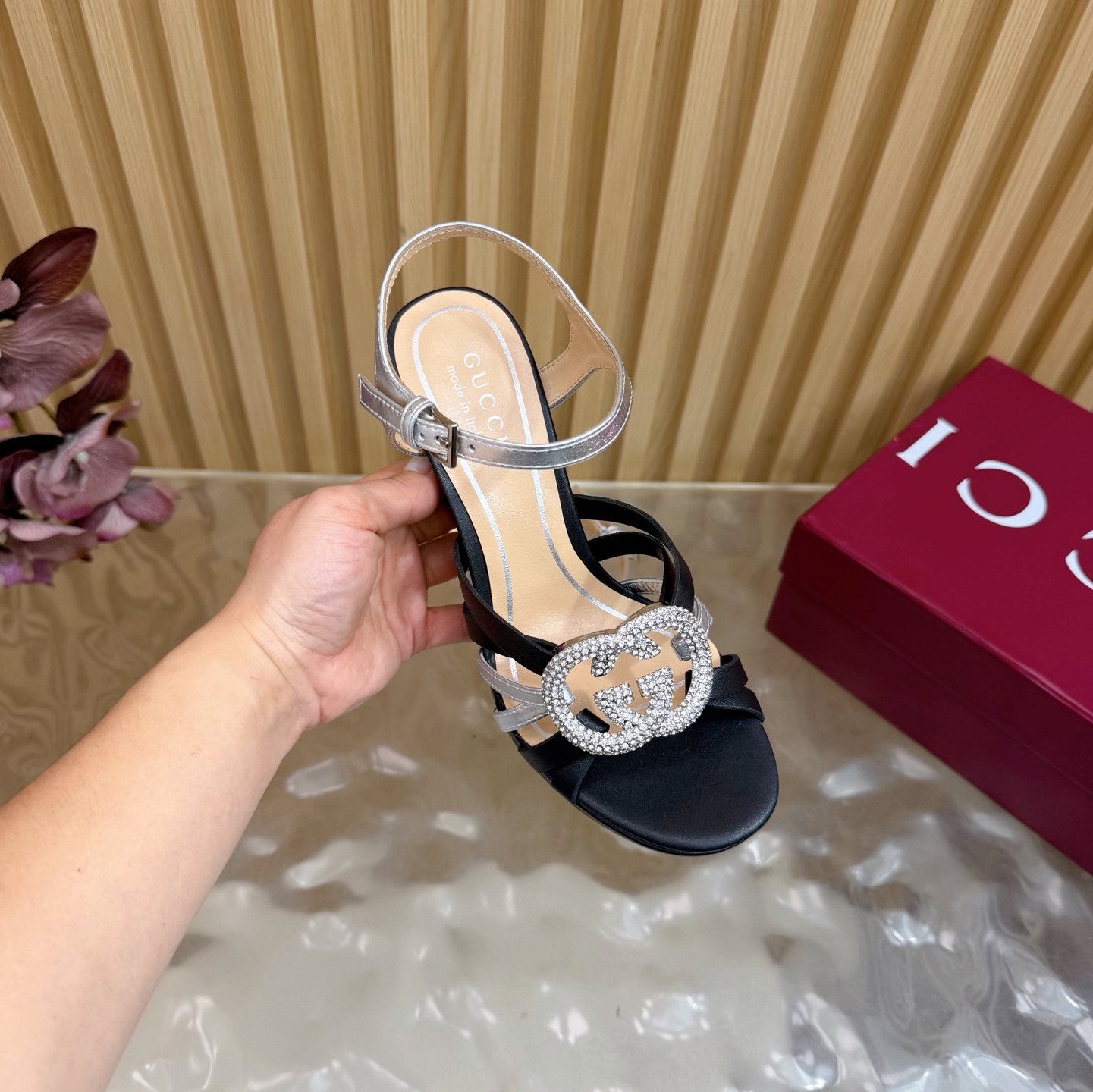 古驰 Gucci 经典高奢皮鞋鞋履高跟鞋 #02438253 9