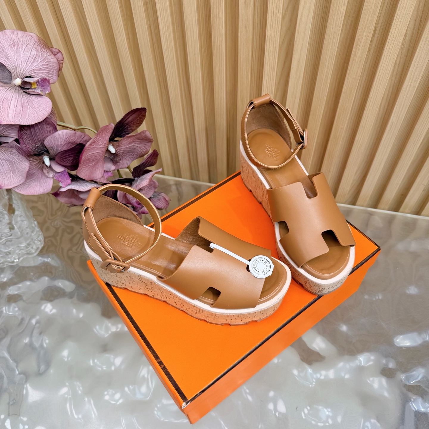 爱马仕 Hermès 高定典藏经典高奢皮鞋男鞋女鞋鞋履高跟鞋 #DAFE14AB 2