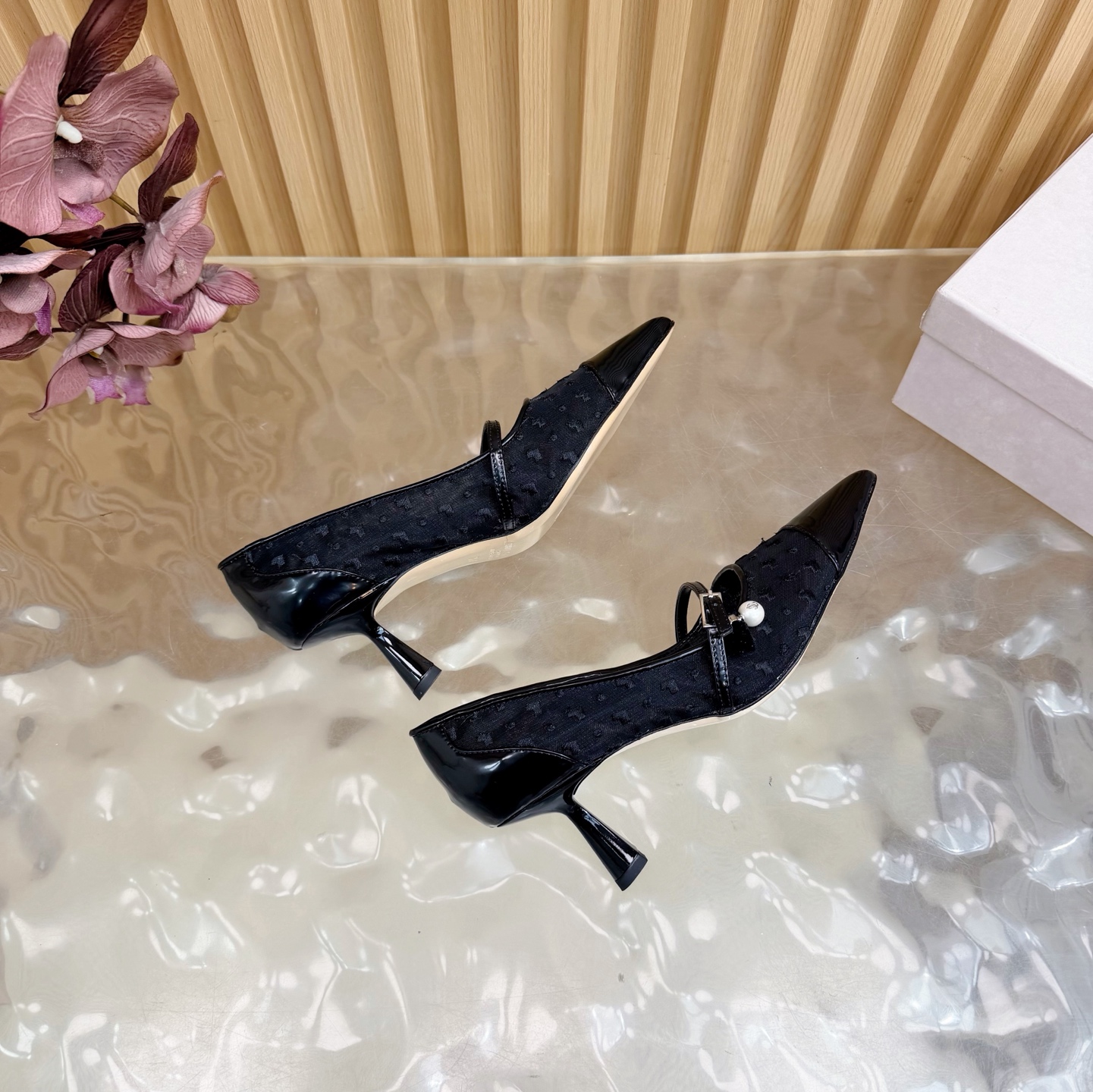 吉米周 Jimmy Choo 经典高奢皮鞋鞋履高跟鞋 #75D72E3B 9