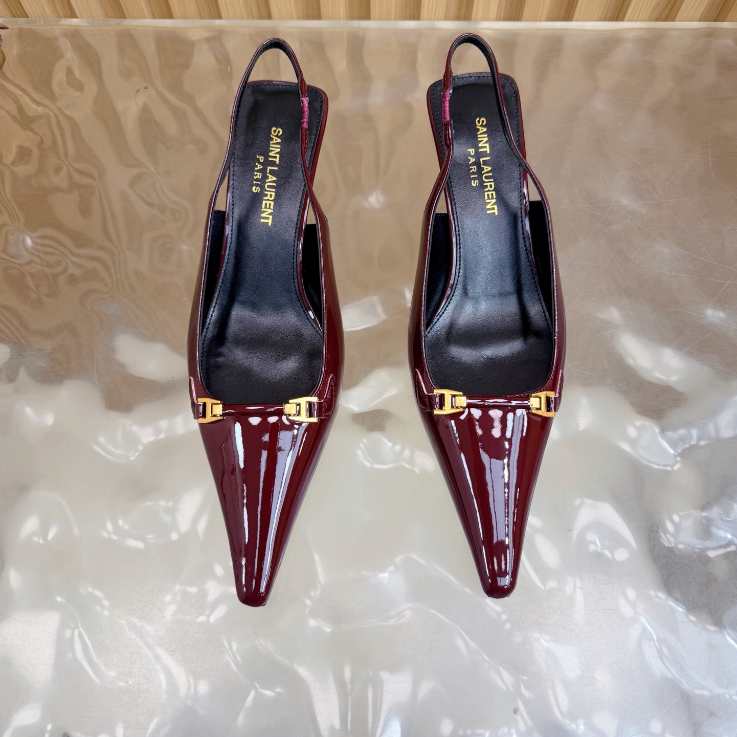 圣罗兰 Saint Laurent 经典高奢皮鞋鞋履高跟鞋 #ED6BF1EA 5