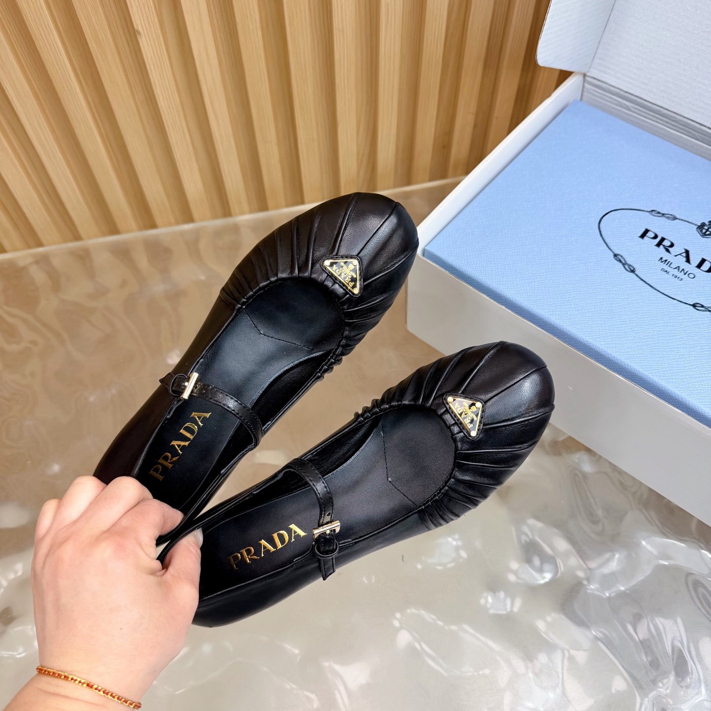 普拉达 Prada 经典高奢皮鞋鞋履 #XDwg 7