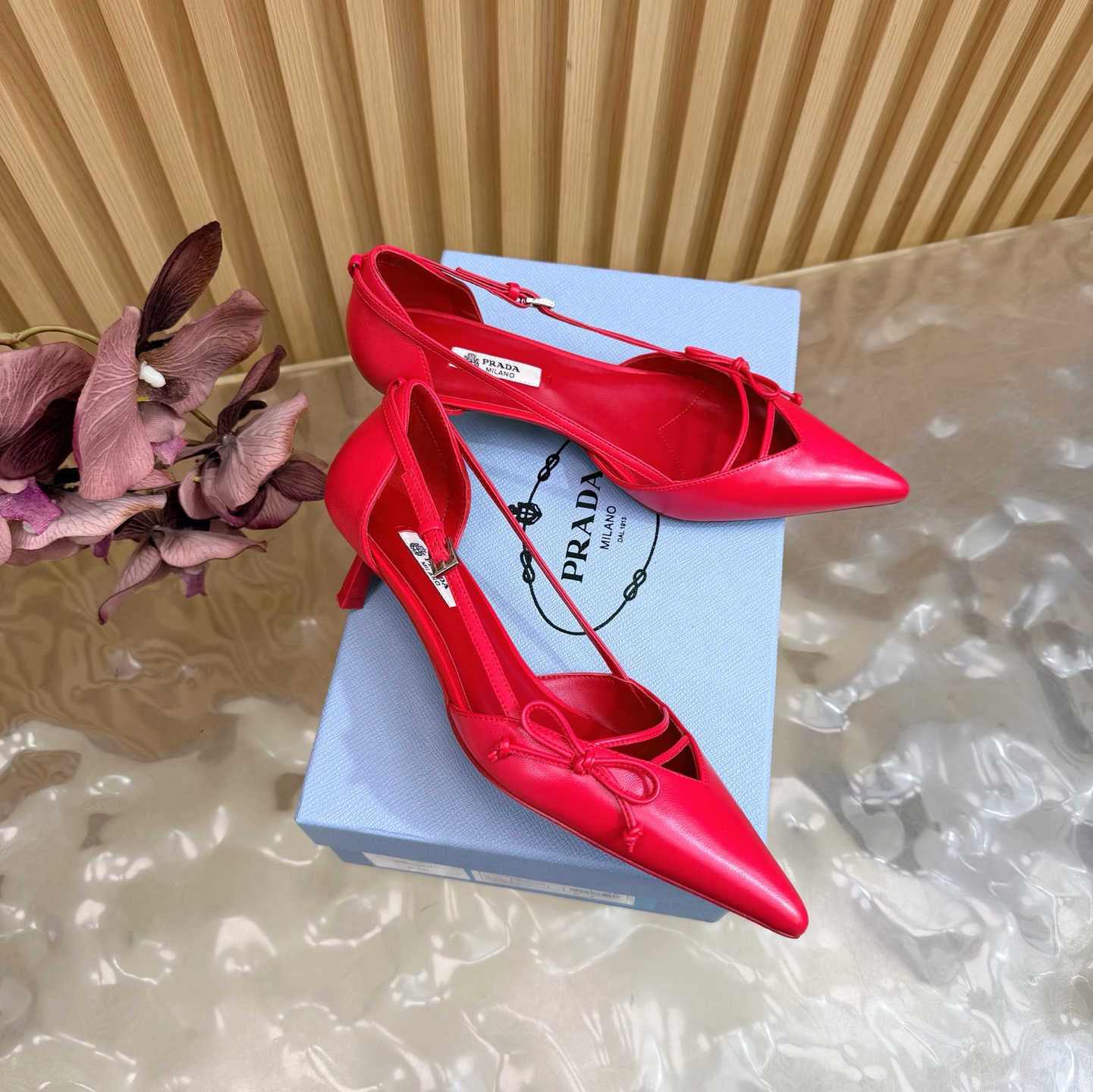 Prada Style Leather Women's Shoes Lookbook Reference image 2