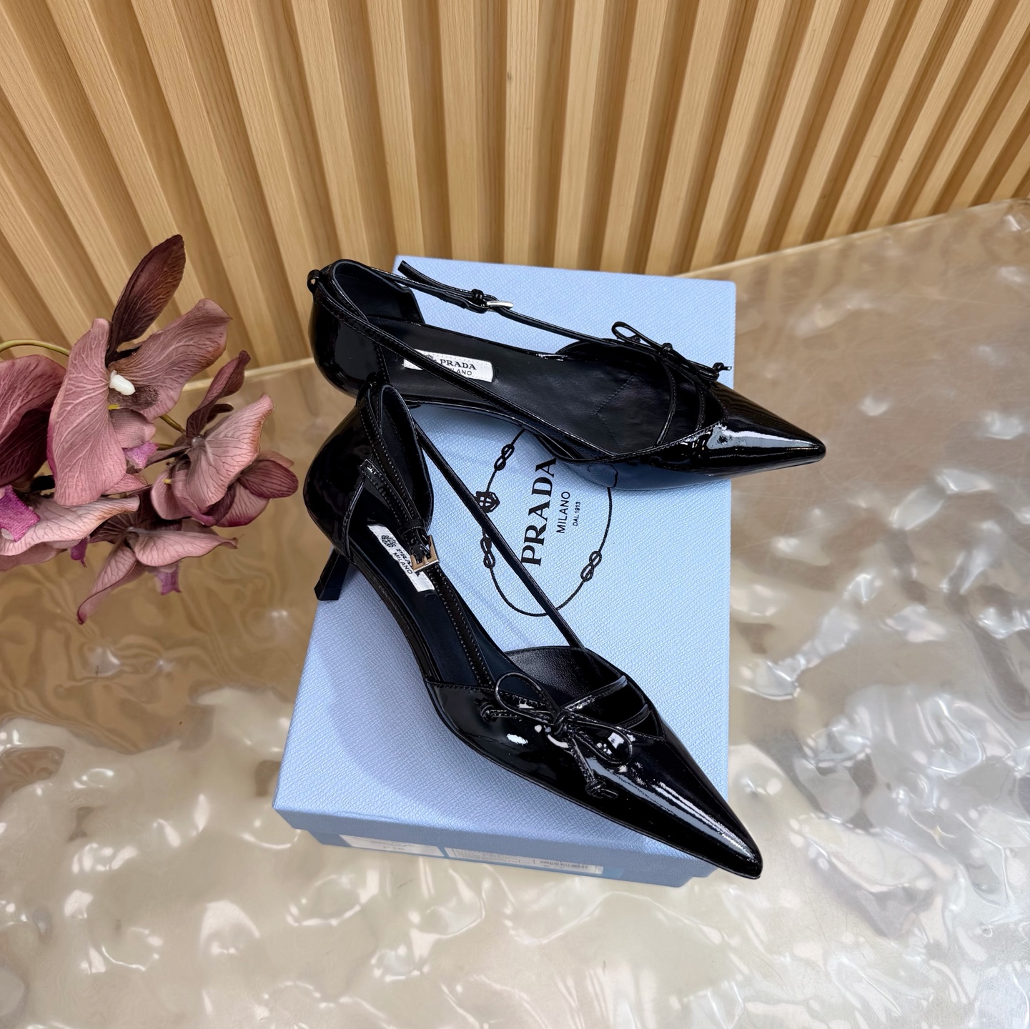Prada Style Leather Women's Shoes Lookbook Reference image 2