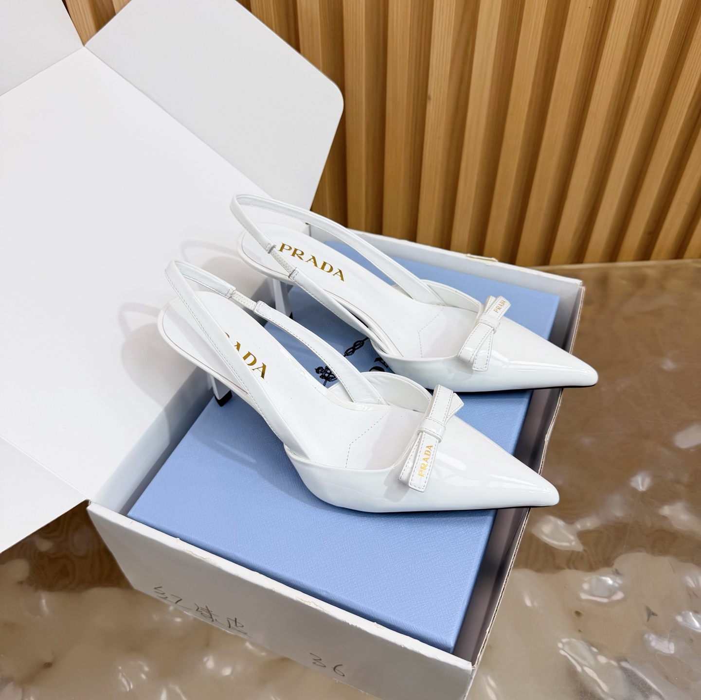 Prada Style Leather Women's Shoes Lookbook Reference image 1