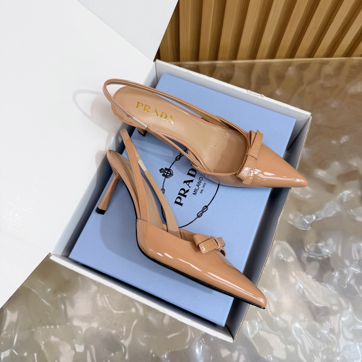 Prada Style Leather Women's Shoes Lookbook Reference image 1