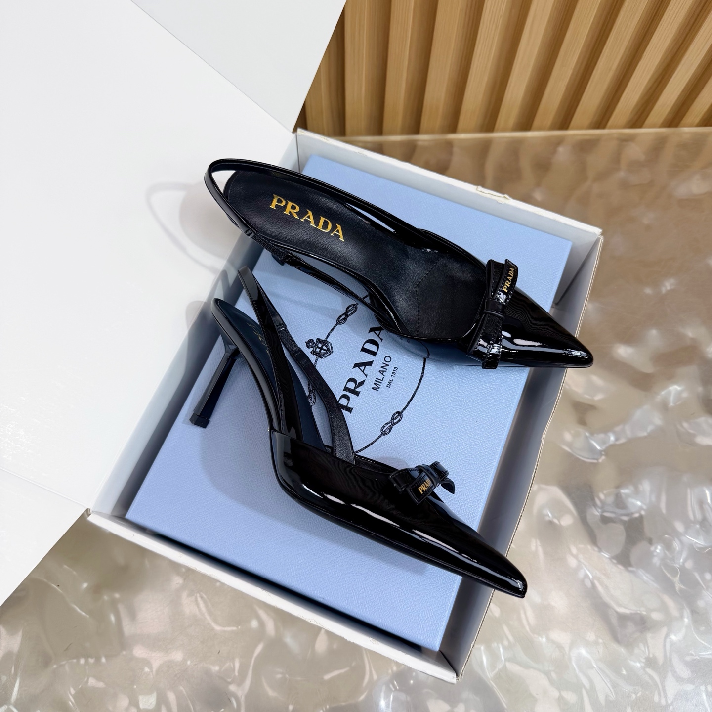 Prada Style Leather Women's Shoes Lookbook Reference image 2