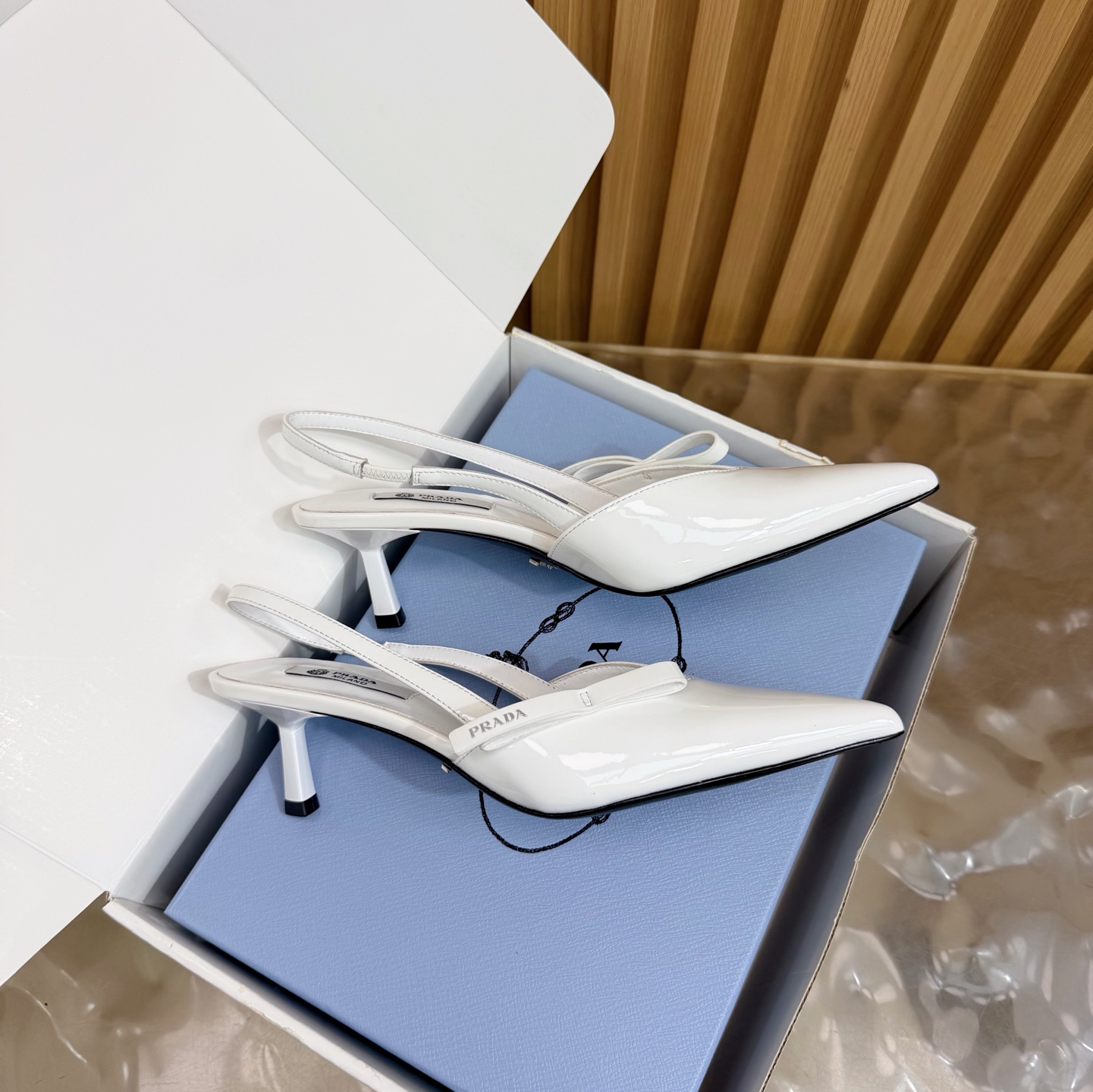Prada Style Leather Women's Shoes Lookbook Reference image 2
