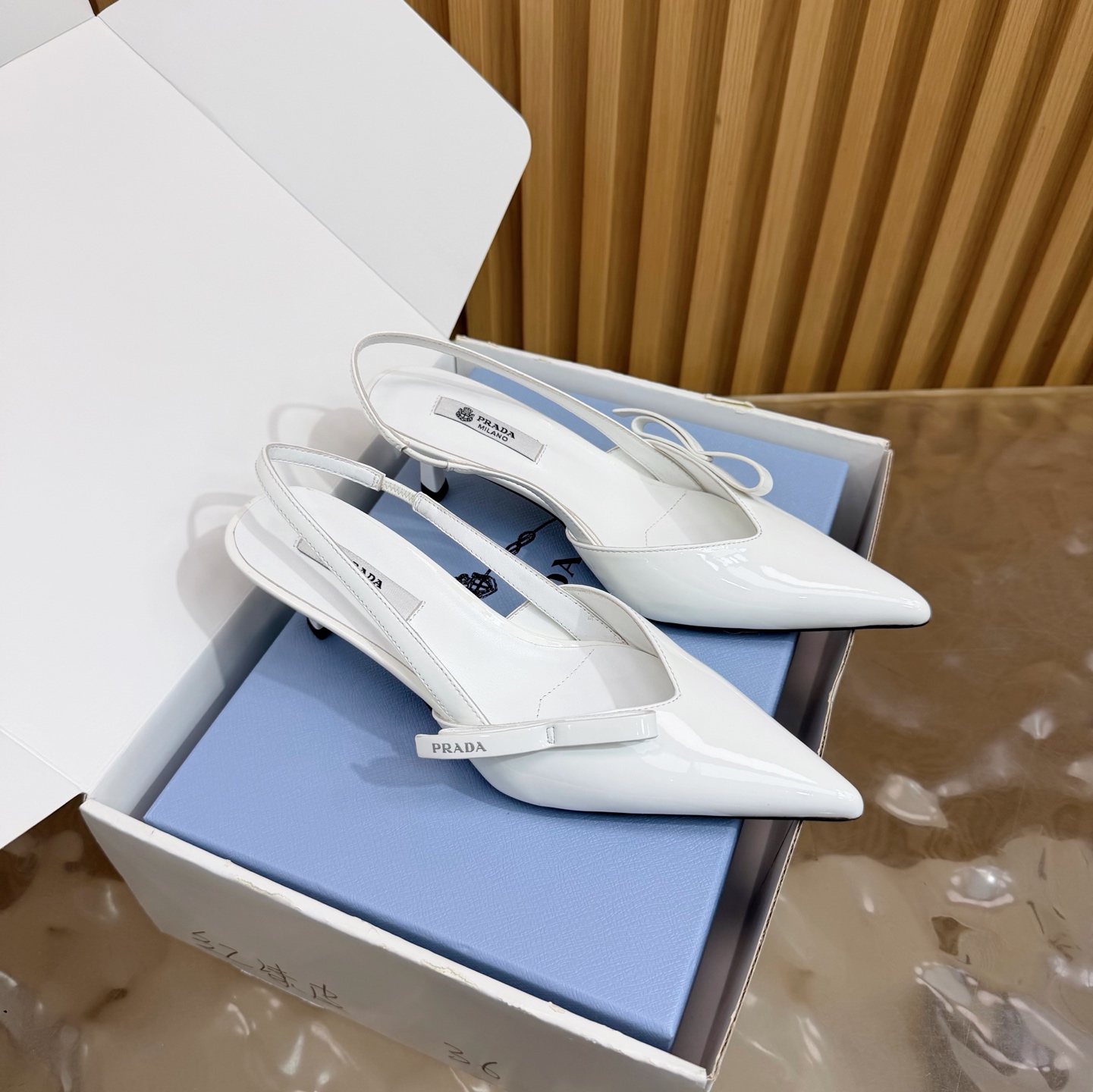 Prada Style Leather Women's Shoes Lookbook Reference image 1