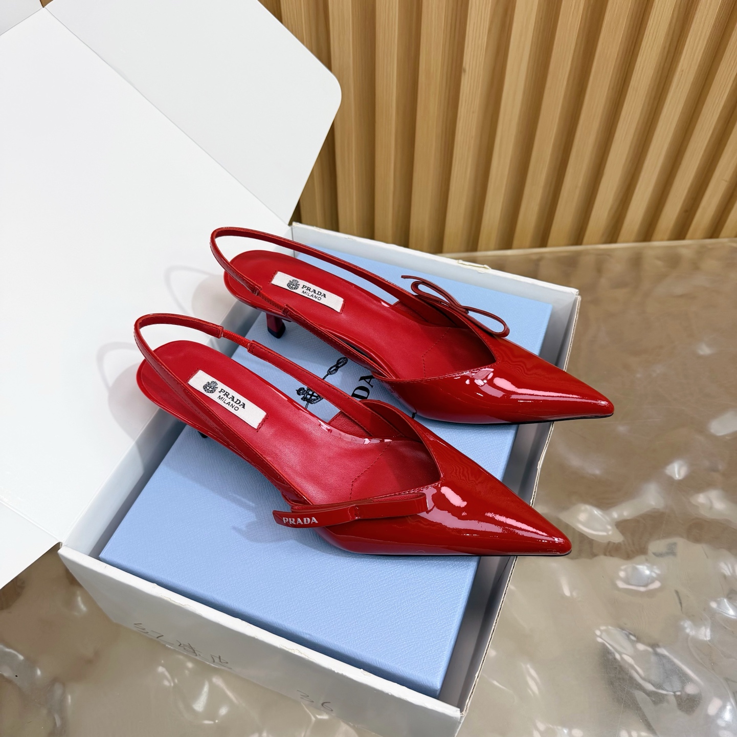 Prada Style Leather Women's Shoes Lookbook Reference image 1