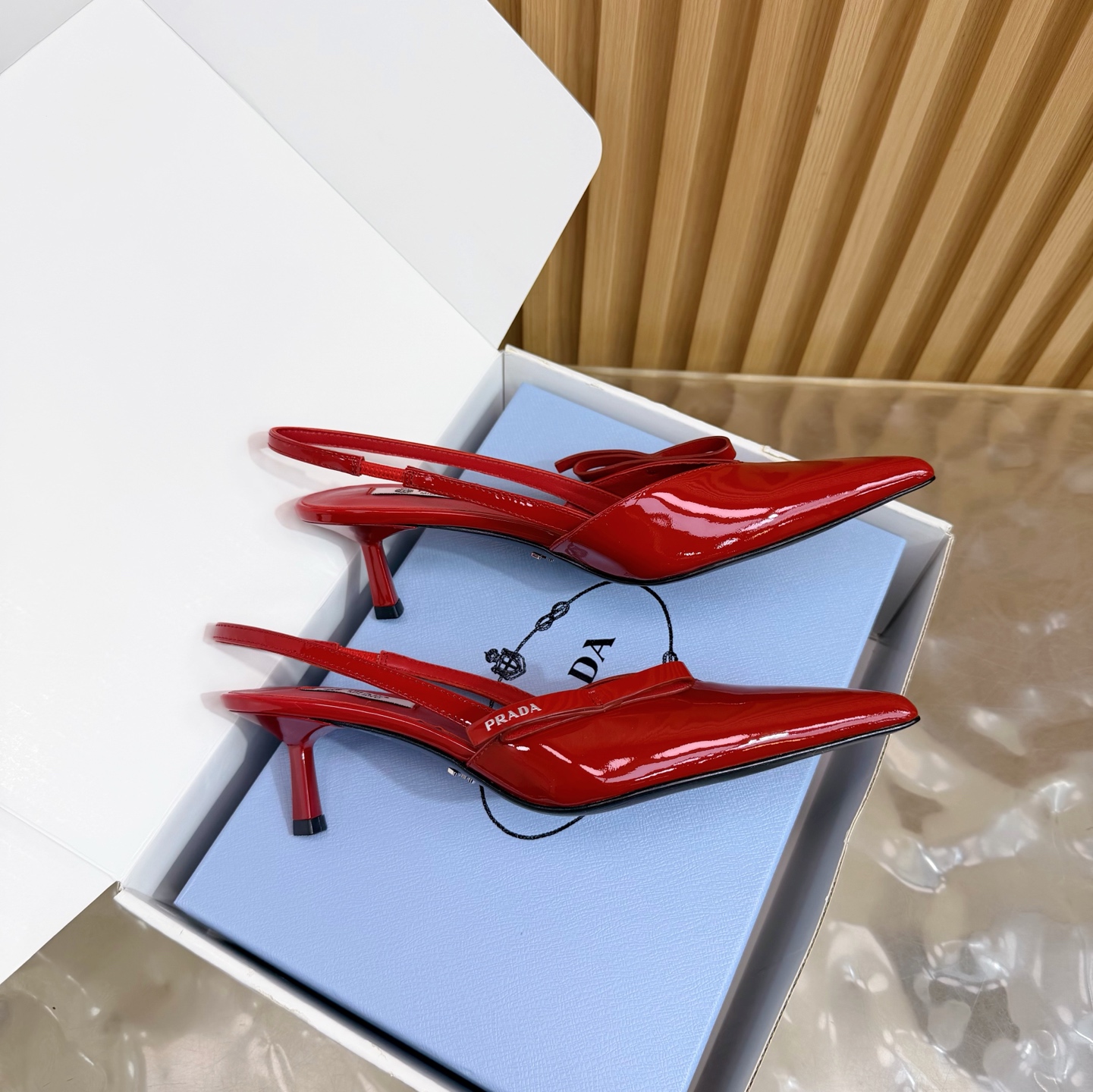 Prada Style Leather Women's Shoes Lookbook Reference image 2