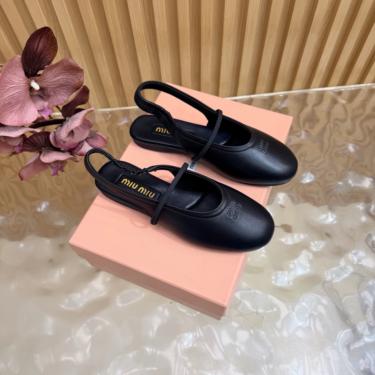 Miu Miu Slingback Mary Jane Flats