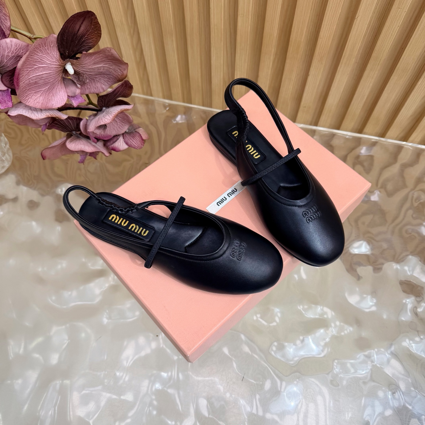 Miu Miu Slingback Mary Jane Flats