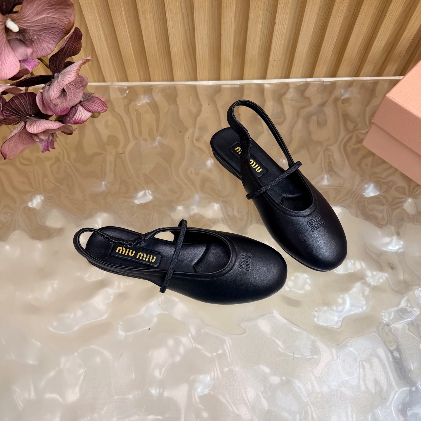 Miu Miu Slingback Mary Jane Flats