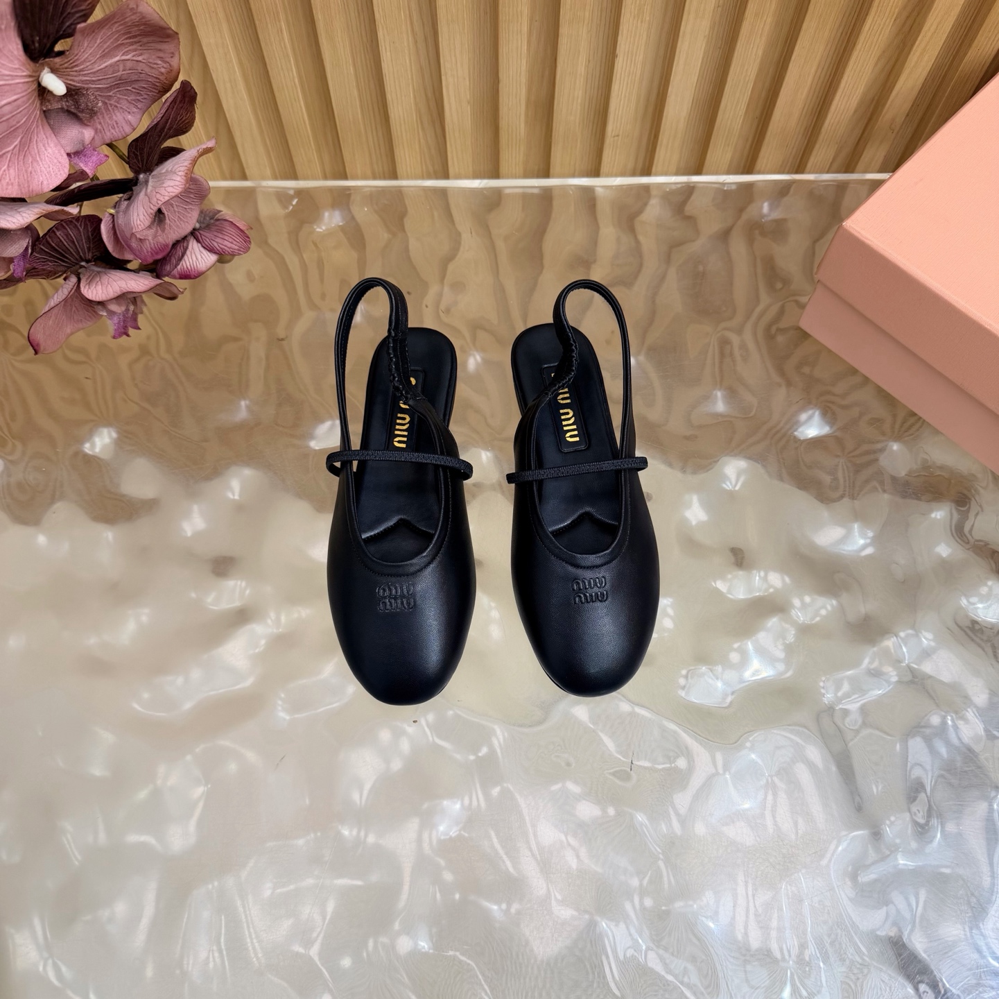 Miu Miu Slingback Mary Jane Flats